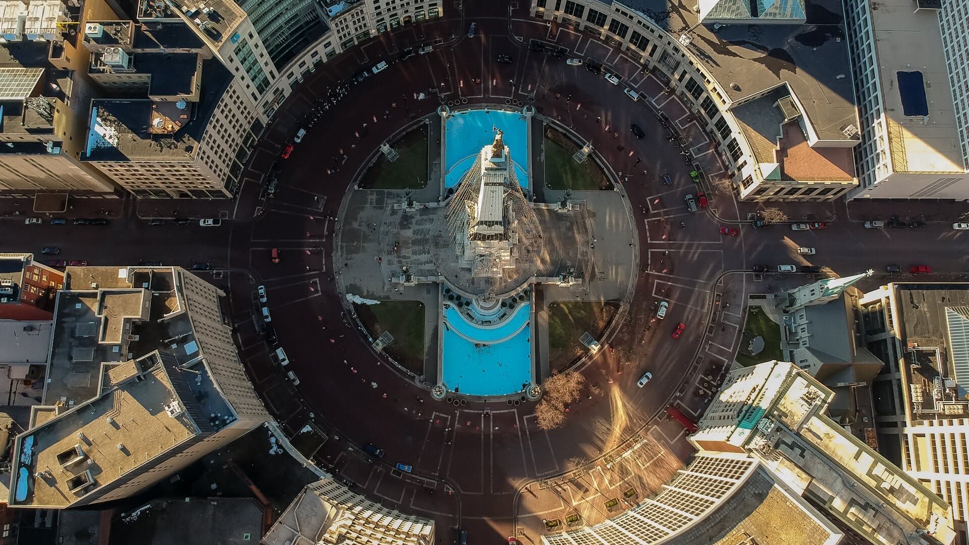 Above the Soldier and Sailors Monument — image 8