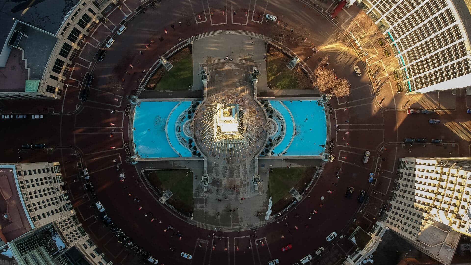 Above the Soldier and Sailors Monument — image 7