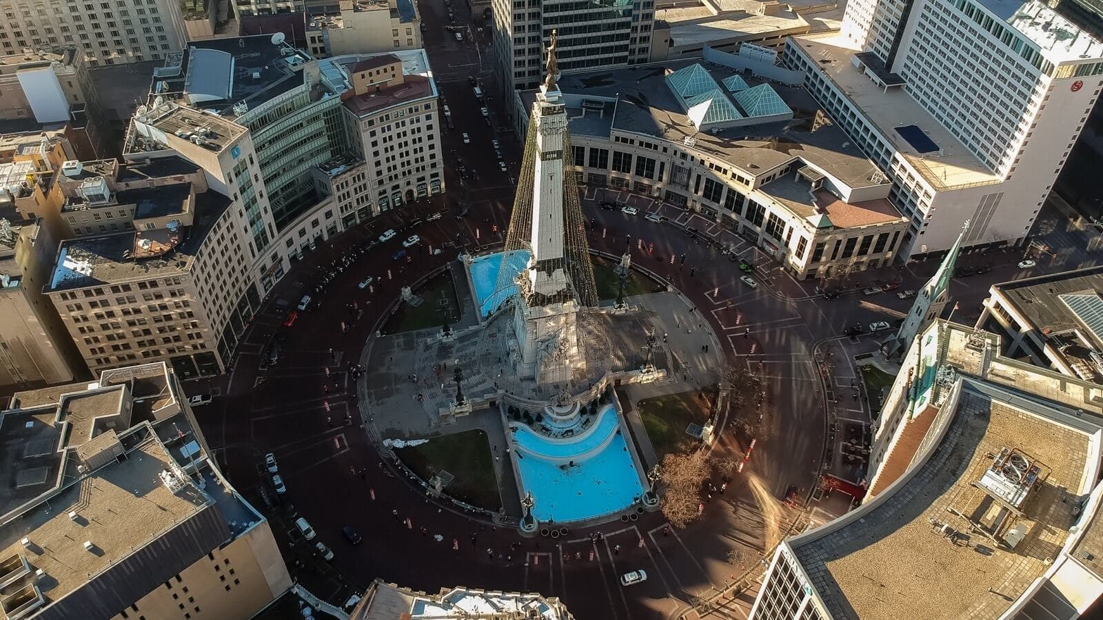 Above the Soldier and Sailors Monument — image 10